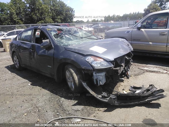 1N4CL21E99C113263 - 2009 NISSAN ALTIMA HYBRID GRAY photo 1