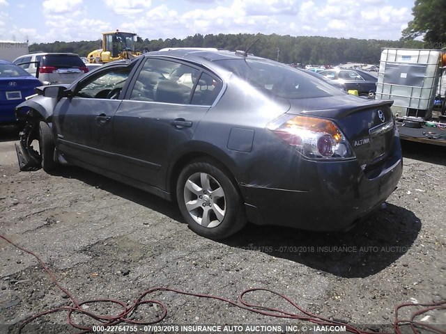 1N4CL21E99C113263 - 2009 NISSAN ALTIMA HYBRID GRAY photo 3