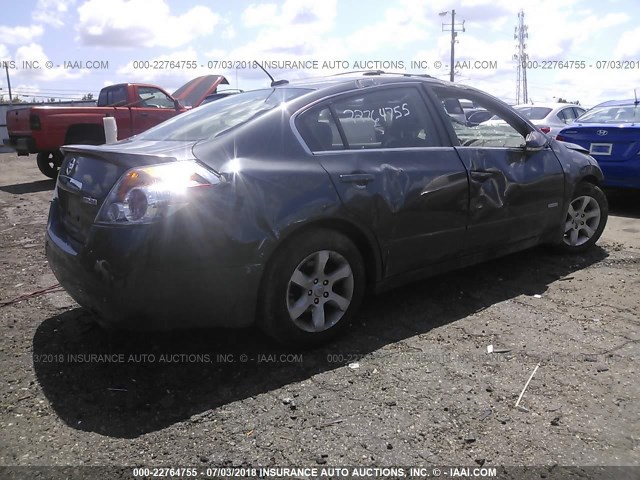 1N4CL21E99C113263 - 2009 NISSAN ALTIMA HYBRID GRAY photo 4