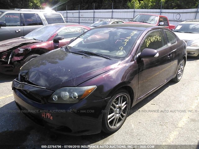 JTKDE167290286453 - 2009 TOYOTA SCION TC 勃艮第红 照片 2