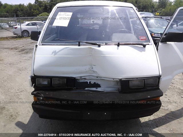 JT4YR29V9K5071349 - 1989 TOYOTA VAN WAGON CARGO WHITE photo 10