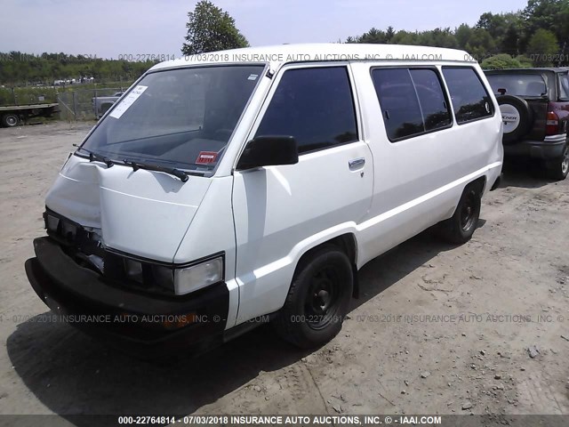 JT4YR29V9K5071349 - 1989 TOYOTA VAN WAGON CARGO WHITE photo 2