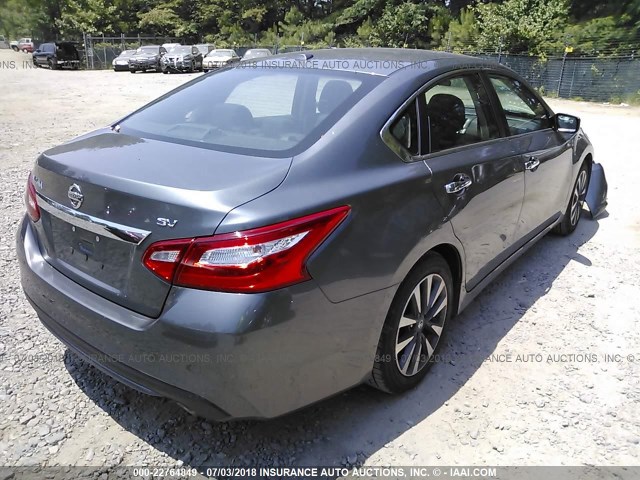 1N4AL3AP1HC225083 - 2017 NISSAN ALTIMA 2.5/S/SV/SL/SR GRAY photo 4