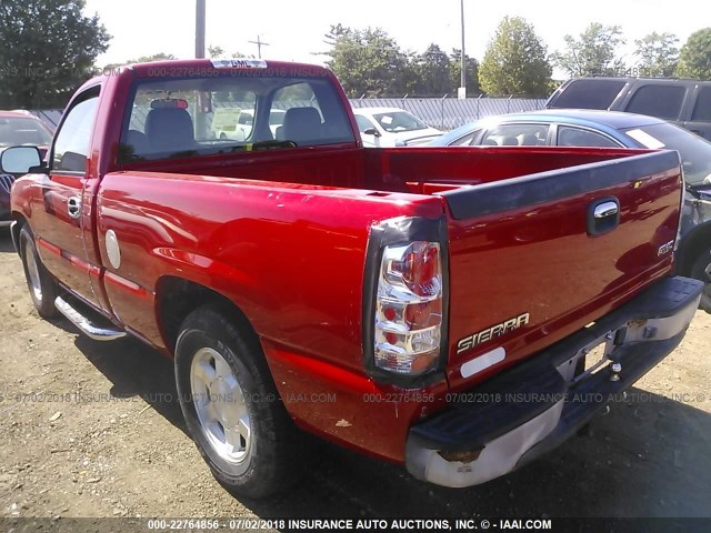 3GTEC14X96G227833 - 2006 GMC NEW SIERRA C1500 RED photo 3