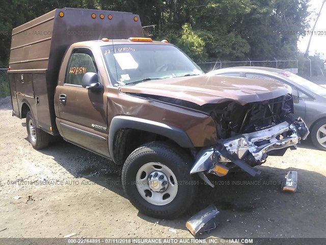 1GBHC24U63E300351 - 2003 CHEVROLET SILVERADO C2500 HEAVY DUTY BROWN photo 1