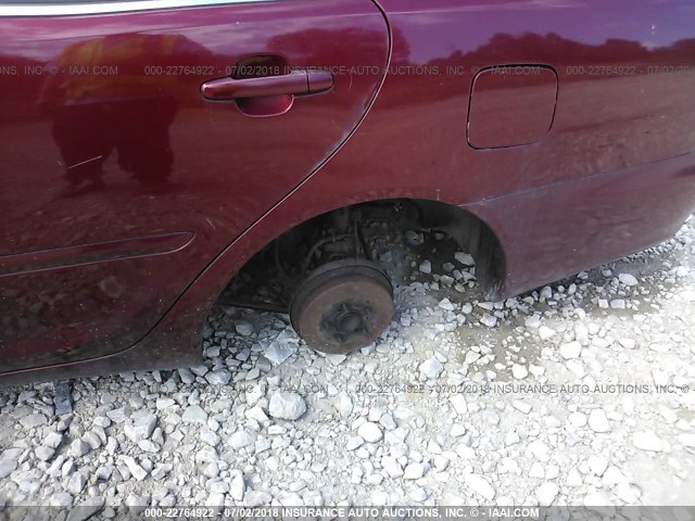 4T1BE32K92U012648 - 2002 TOYOTA CAMRY LE/XLE/SE მუქწითელი ფოტო 6