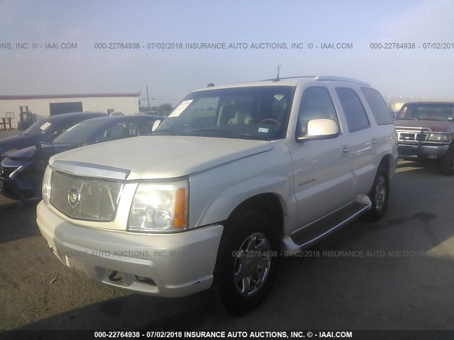 1GYEK63N55R205904 - 2005 CADILLAC ESCALADE LUXURY CREAM photo 2