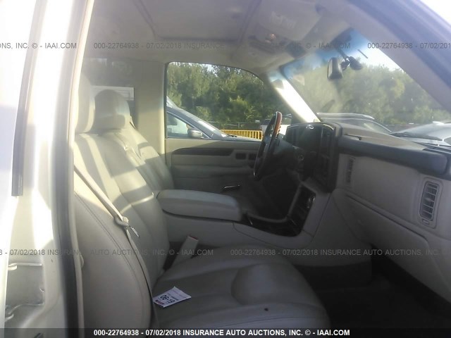 1GYEK63N55R205904 - 2005 CADILLAC ESCALADE LUXURY კრემისფერი ფოტო 5