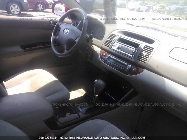 4T1BE30K63U152709 - 2003 TOYOTA CAMRY LE/XLE/SE წითელი ფოტო 5