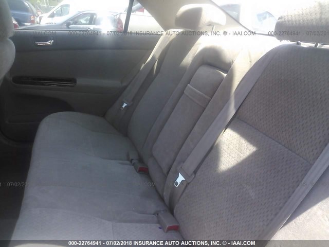 4T1BE30K63U152709 - 2003 TOYOTA CAMRY LE/XLE/SE წითელი ფოტო 8