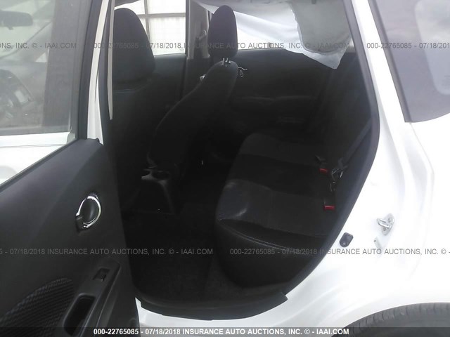 3N1CE2CP9GL388428 - 2016 NISSAN VERSA NOTE S/S PLUS/SV/SL/SR WHITE photo 8