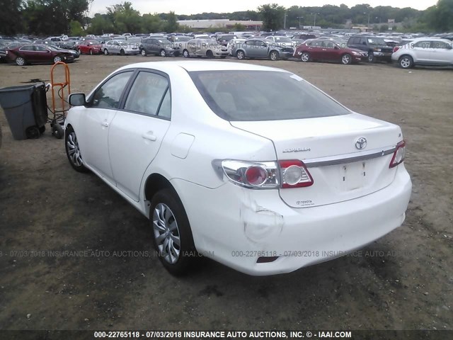 5YFBU4EE9CP046753 - 2012 TOYOTA COROLLA S/LE თეთრი ფოტო 3