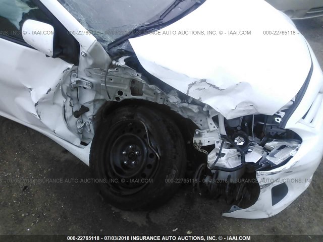 5YFBU4EE9CP046753 - 2012 TOYOTA COROLLA S/LE თეთრი ფოტო 6