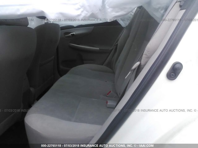 5YFBU4EE9CP046753 - 2012 TOYOTA COROLLA S/LE თეთრი ფოტო 8