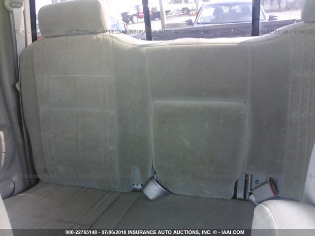 5TBBT44134S452109 - 2004 TOYOTA TUNDRA ACCESS CAB SR5 GRAY photo 8