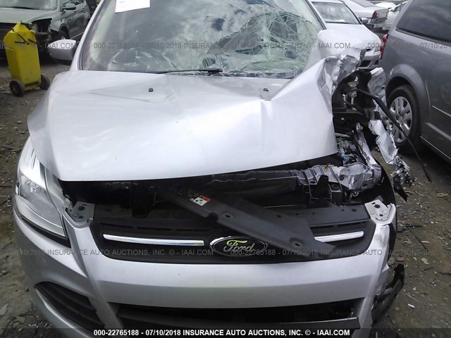 1FMCU0GX8FUB33851 - 2015 FORD ESCAPE SE SILVER photo 6