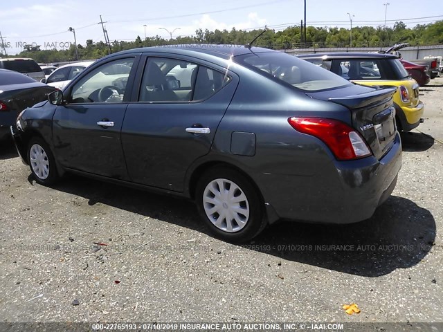 3N1CN7AP3FL843384 - 2015 NISSAN VERSA S/S PLUS/SV/SL BLUE photo 3