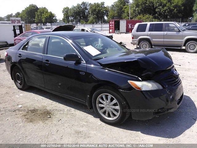 4T4BE46K78R029592 - 2008 TOYOTA CAMRY CE/LE/XLE/SE BLACK photo 1