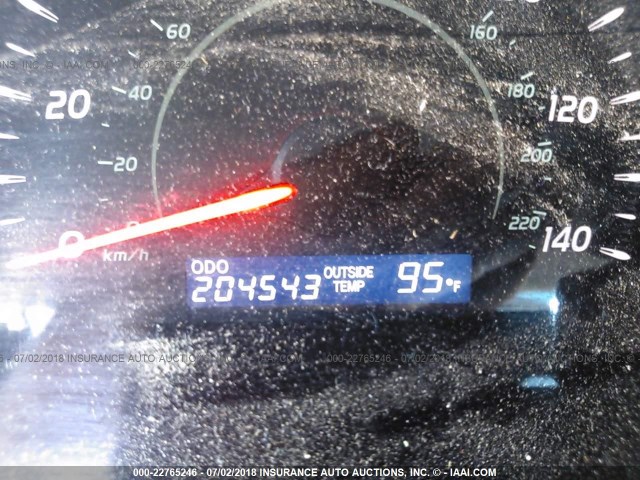 4T4BE46K78R029592 - 2008 TOYOTA CAMRY CE/LE/XLE/SE BLACK photo 7