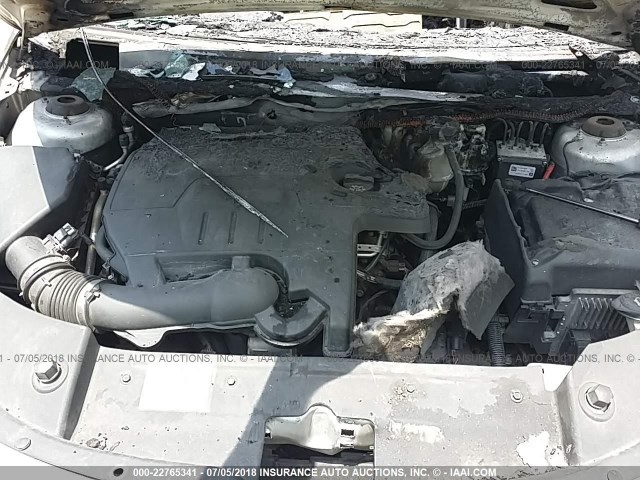 1G1ZC5EU1CF252955 - 2012 CHEVROLET MALIBU 1LT SILVER photo 10