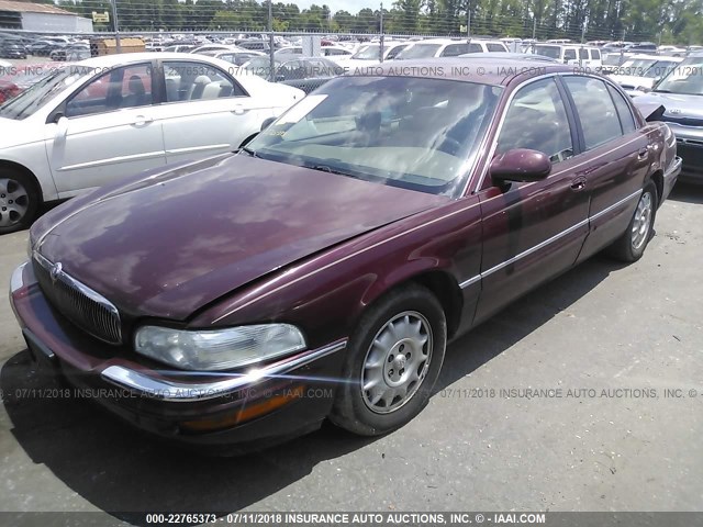 1G4CU5212V4620607 - 1997 BUICK PARK AVENUE ULTRA BURGUNDY photo 2