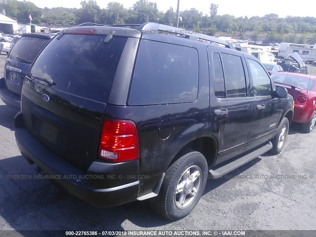 1FMDU73W35UA19653 - 2005 FORD EXPLORER XLT/XLT SPORT/NBX 黑色 照片 4