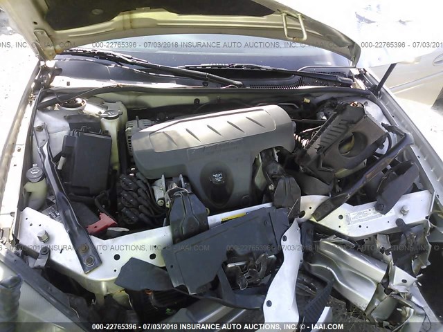 2G2WP552361212275 - 2006 PONTIAC GRAND PRIX Արծաթագույն լուսանկար 10