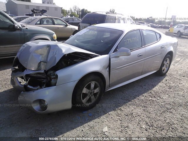 2G2WP552361212275 - 2006 PONTIAC GRAND PRIX Արծաթագույն լուսանկար 2