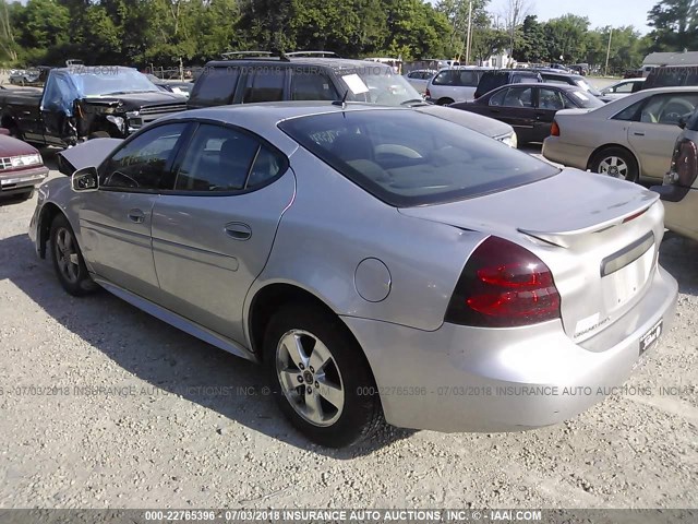 2G2WP552361212275 - 2006 PONTIAC GRAND PRIX Արծաթագույն լուսանկար 3