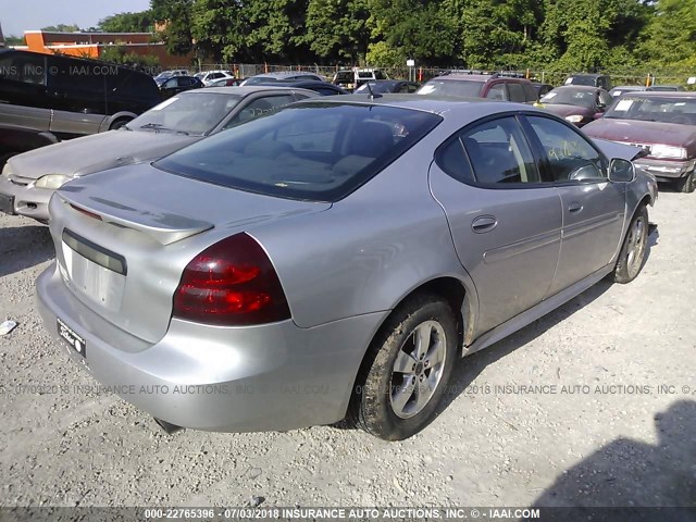 2G2WP552361212275 - 2006 PONTIAC GRAND PRIX Արծաթագույն լուսանկար 4