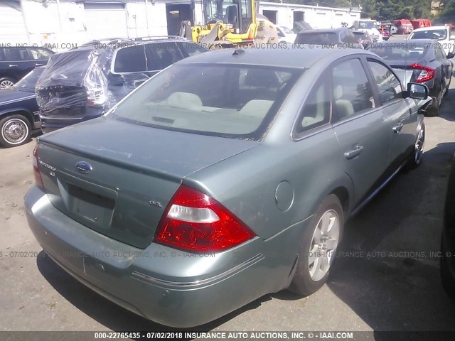 1FAHP27117G156127 - 2007 FORD FIVE HUNDRED SEL GRAY photo 4