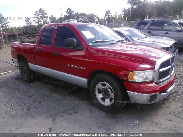 3D7KA28D34G152838 - 2004 DODGE RAM 2500 ST/SLT RED photo 1