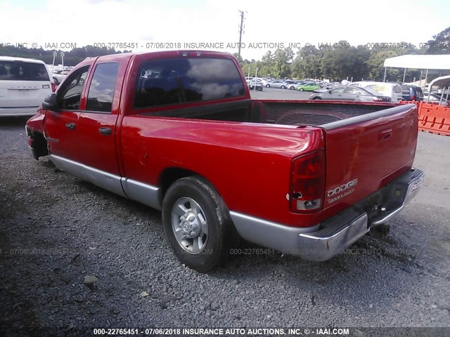 3D7KA28D34G152838 - 2004 DODGE RAM 2500 ST/SLT 红色 照片 3