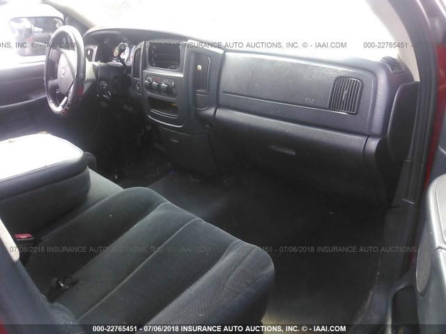 3D7KA28D34G152838 - 2004 DODGE RAM 2500 ST/SLT 红色 照片 5