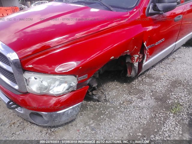 3D7KA28D34G152838 - 2004 DODGE RAM 2500 ST/SLT 红色 照片 6