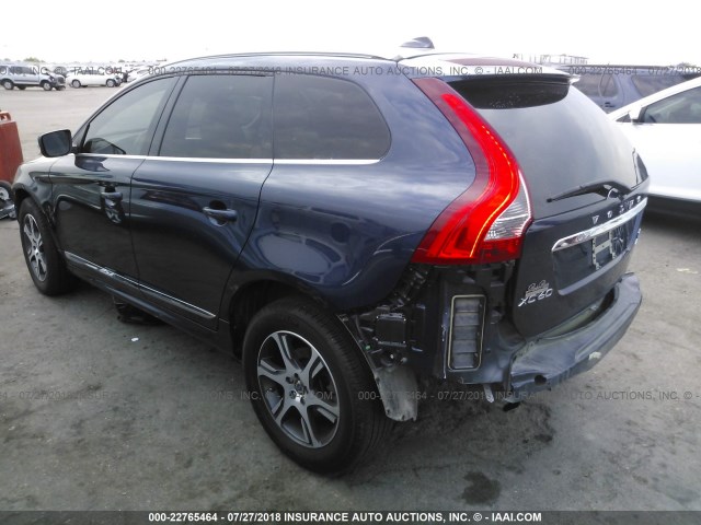 YV4902RK9F2664475 - 2015 VOLVO XC60 T6/PREMIER BLUE photo 3