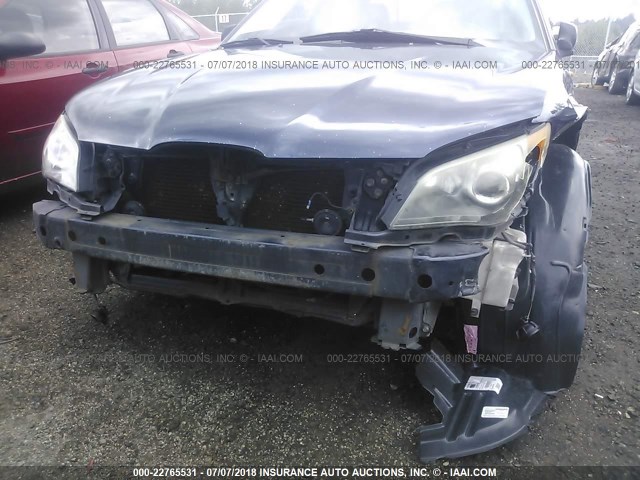 JF1GD67676G525868 - 2006 SUBARU IMPREZA 2.5I BLUE photo 6