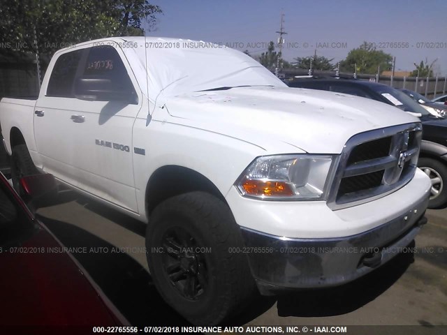 1D7RV1CT8BS571253 - 2011 DODGE RAM 1500 WHITE photo 1