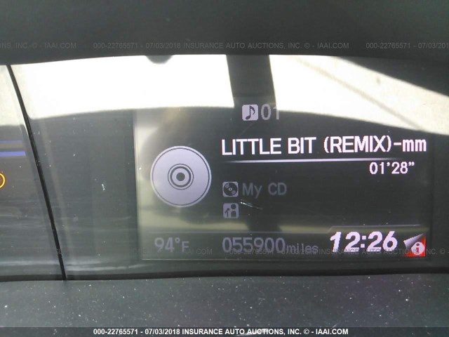 2HGFG3B03DH517977 - 2013 HONDA CIVIC EXL BLACK photo 7