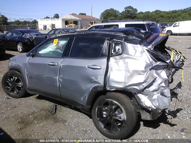 3C4NJDBB0JT304037 - 2018 JEEP COMPASS LATITUDE 灰色 照片 6