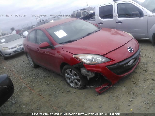 JM1BL1VG7B1474696 - 2011 MAZDA 3 I RED photo 1