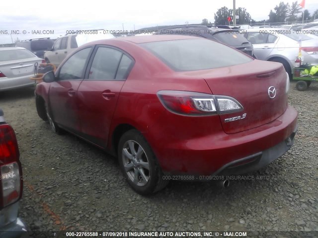 JM1BL1VG7B1474696 - 2011 MAZDA 3 I RED photo 3