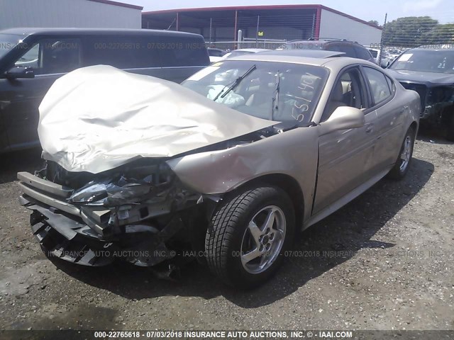 2G2WS522941367932 - 2004 PONTIAC GRAND PRIX GT2 ოქროსფერი ფოტო 2
