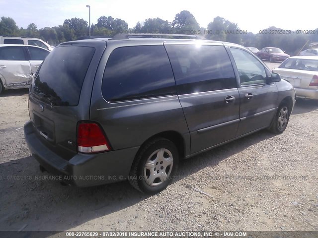 2FMZA51616BA01388 - 2006 FORD FREESTAR SE GRAY photo 4