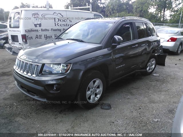 1C4NJCEA8GD665673 - 2016 JEEP COMPASS LATITUDE 灰色 照片 2