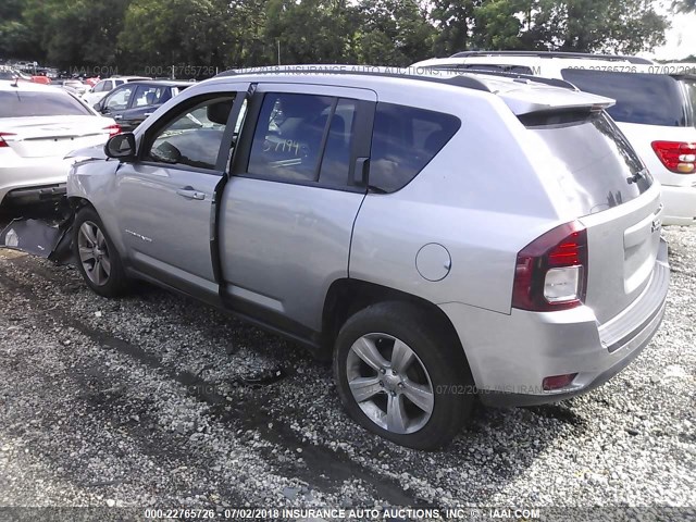 1C4NJCBA4GD611727 - 2016 JEEP COMPASS SPORT GRAY photo 3