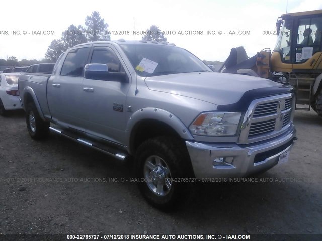 3C63D3ML8CG318270 - 2012 DODGE RAM 3500 LARAMIE SILVER photo 1