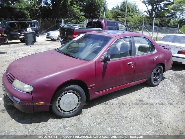 1N4BU31D5SC107245 - 1995 NISSAN ALTIMA XE/GXE/SE/GLE RED photo 2