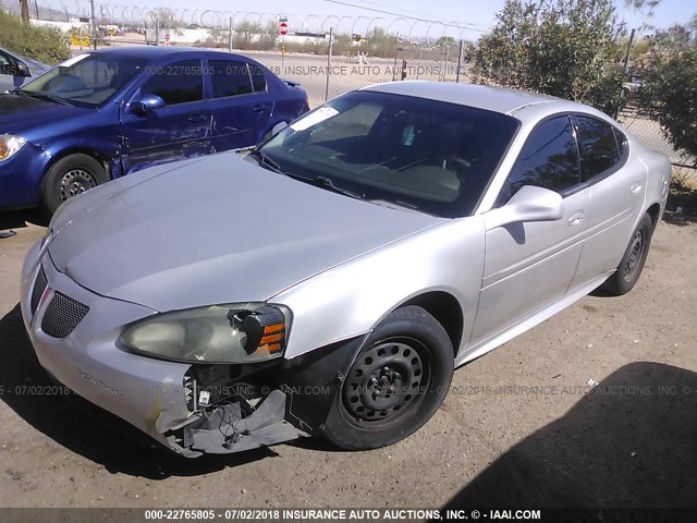 2G2WP522951289963 - 2005 PONTIAC GRAND PRIX SILVER photo 2