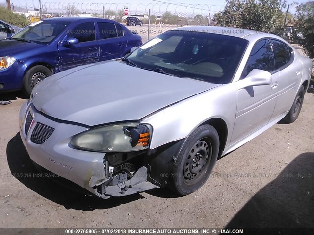 2G2WP522951289963 - 2005 PONTIAC GRAND PRIX SILVER photo 6